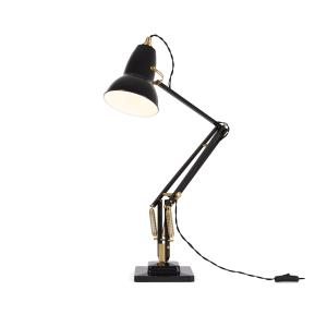 Anglepoise - Original 1227 Lampe de table en laiton, Jet Bl…