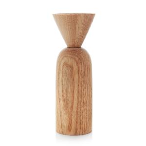 applicata - Shape Cone Vase, chêne