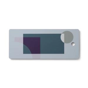 applicata - Tapas Planche Minerals, large, bleu / gris / ve…