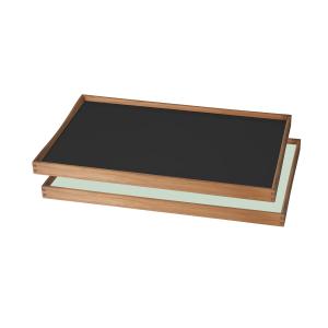 ArchitectMade - Tablett Turning Tray , 30 x 48 cm, noir / v…