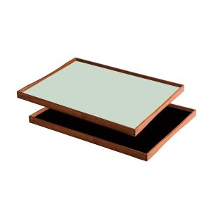 ArchitectMade - Tablett Turning Tray , 38 x 51 cm, noir / v…