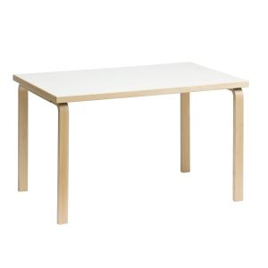 Artek - 81B Table, bouleau / blanc