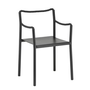 Artek - Fauteuil rond, noir