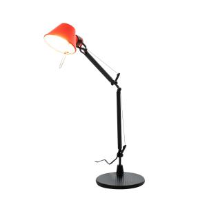 Artemide - Lampe de table Tolomeo Micro Bicolor, noir / rou…