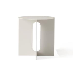 Audo - Androgyne Table d'appoint Base, Ø 40 cm, ivory