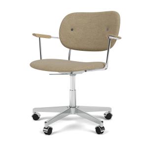 Audo - Co Task Chaise de bureau avec accoudoirs, beige (tis…