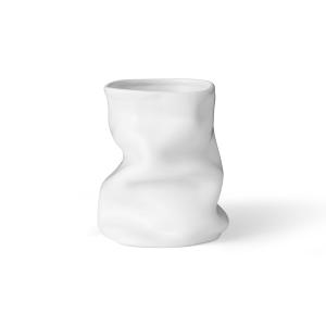 Audo - Collapse Vase, H 20 cm, blanc