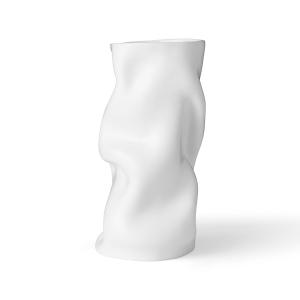 Audo - Collapse Vase, H 30 cm, blanc