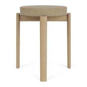 Audo - Passage Tabouret, chêne naturel / beige (tissu Audo…