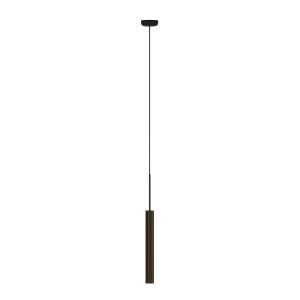 Audo - Tubulaire Lampe suspendue H 48 cm, laiton bronzé