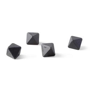Authentics - 4Hot Dessous de plat, noir