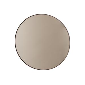 AYTM - Circum Miroir mural small, Ø 70 cm, brun