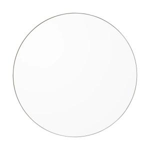AYTM - Circum Miroir mural large, Ø 110 cm, clair / taupe