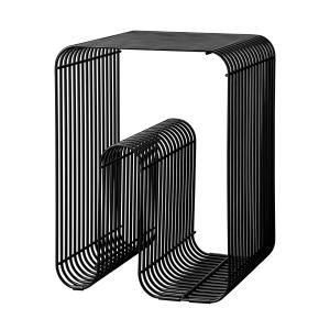 AYTM - Curva Tabouret, noir