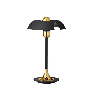 AYTM - Cycnus Lampe de table, Ø 30 x H 46,5 cm, noir / or