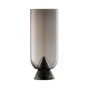 AYTM - Glacies Vase Ø 10,6 x H 23,5 cm, noir