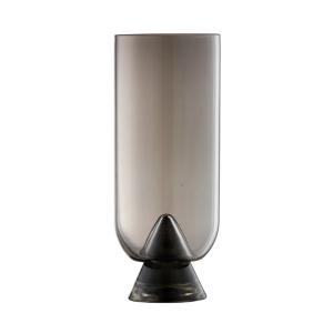 AYTM - Glacies Vase Ø 10,6 x H 23,5 cm, noir
