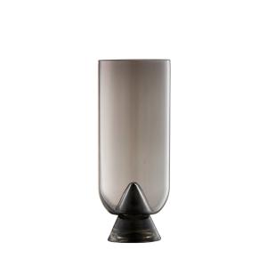 AYTM - Glacies Vase Ø 7,6 x H 18 cm, noir