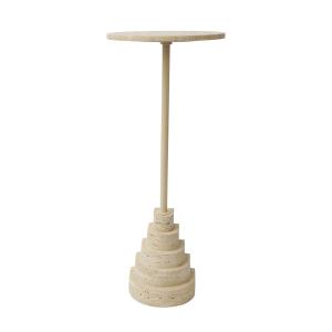 AYTM - Solum table d'appoint Ø 32 x H 78 cm, sable / traver…