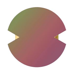 AYTM - Verto Miroir, Ø 70 cm, rainbow