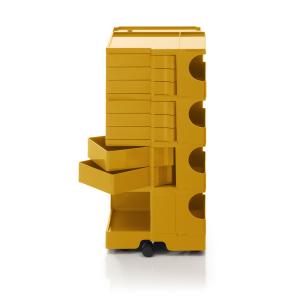 B-Line - Boby Conteneur roulant 4/8, jaune miel