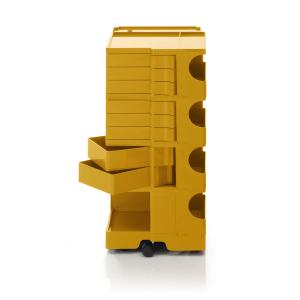 B-Line - Boby Conteneur roulant 4/8, jaune miel
