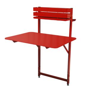 Fermob - Bistro Balkon Table, rouge coquelicot