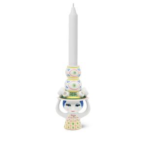 Bjørn Wiinblad - Lady avec chapeau, chandelier, H 16 cm, ro…
