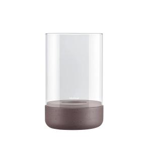 Blomus - Calma Photophore, Ø 12 cm, transparent / cedar woo…
