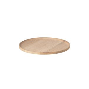 Blomus - Oku Plateau de service, rond S, chêne