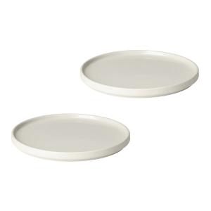 Blomus - Pilar Assiette à dessert, Ø 20 cm, moonbeam (set d…