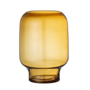 Bloomingville - Adine Vase en verre, h 25 cm, jaune