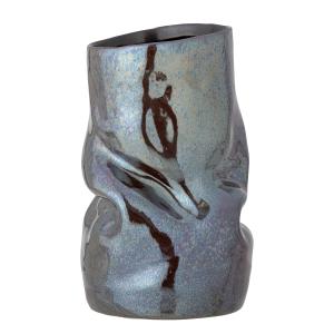 Bloomingville - Apio Vase, H 22,5 cm, noir