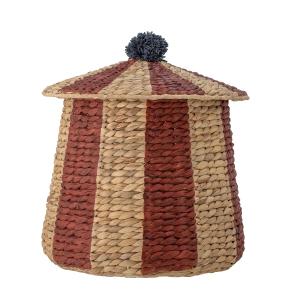 Bloomingville - Birsen Corbeille avec couvercle, Ø 40 x 40…