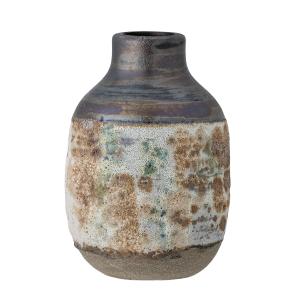 Bloomingville - Crina Vase, Ø 11 cm, brun