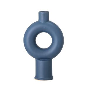 Bloomingville - Dardo Vase, H 20 cm, bleu