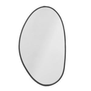 Bloomingville - Faun Miroir mural, 40 x 70 cm, noir