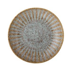 Bloomingville - Fleur Assiette à pâtes, Ø 22 cm, nature