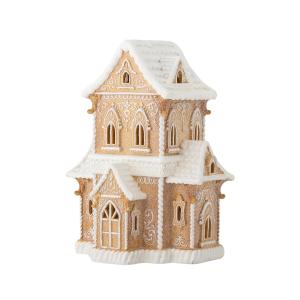 Bloomingville - Kevin Maison décorative avec lumière, marro…