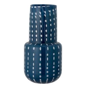 Bloomingville - Mayim Vase, H 35 cm, bleu