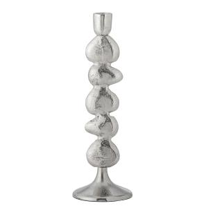 Bloomingville - Metina bougeoir, H 28,5 cm, argenté