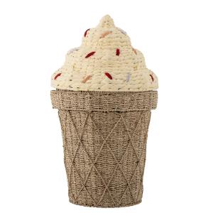Bloomingville Mini - Cillie Corbeille avec couvercle, H 72…