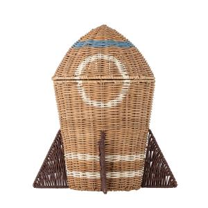 Bloomingville Mini - Space Corbeille avec couvercle, H 35 c…