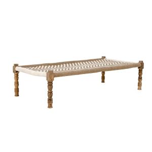 Bloomingville - Paloma Lit de jour, 177 x 86 cm, brun
