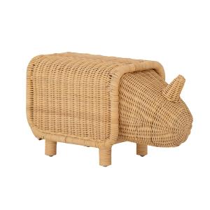 Bloomingville - Soffe Tabouret pour enfants, rotin naturel