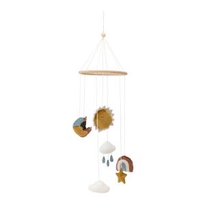Bloomingville - Vigge Mobile Ø 20 x H 70 cm, brun
