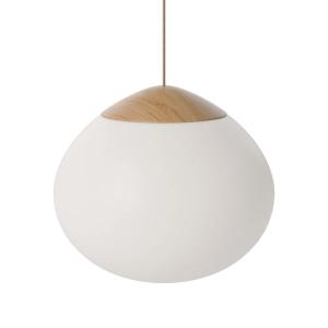 Bolia - Acorn Lampe à suspendre Ø 41 cm, chêne huilé / verr…