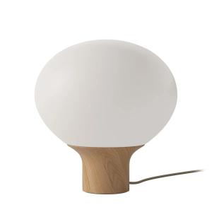 Bolia - Acorn Lampe de table Ø 41 cm, chêne huilé / verre o…