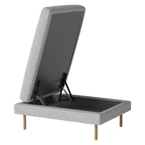 Bolia - Scandinavia Pouf 100 x 70 cm avec rangement, chêne…