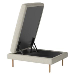 Bolia - Scandinavia Pouf 100 x 70 cm avec rangement, chêne…